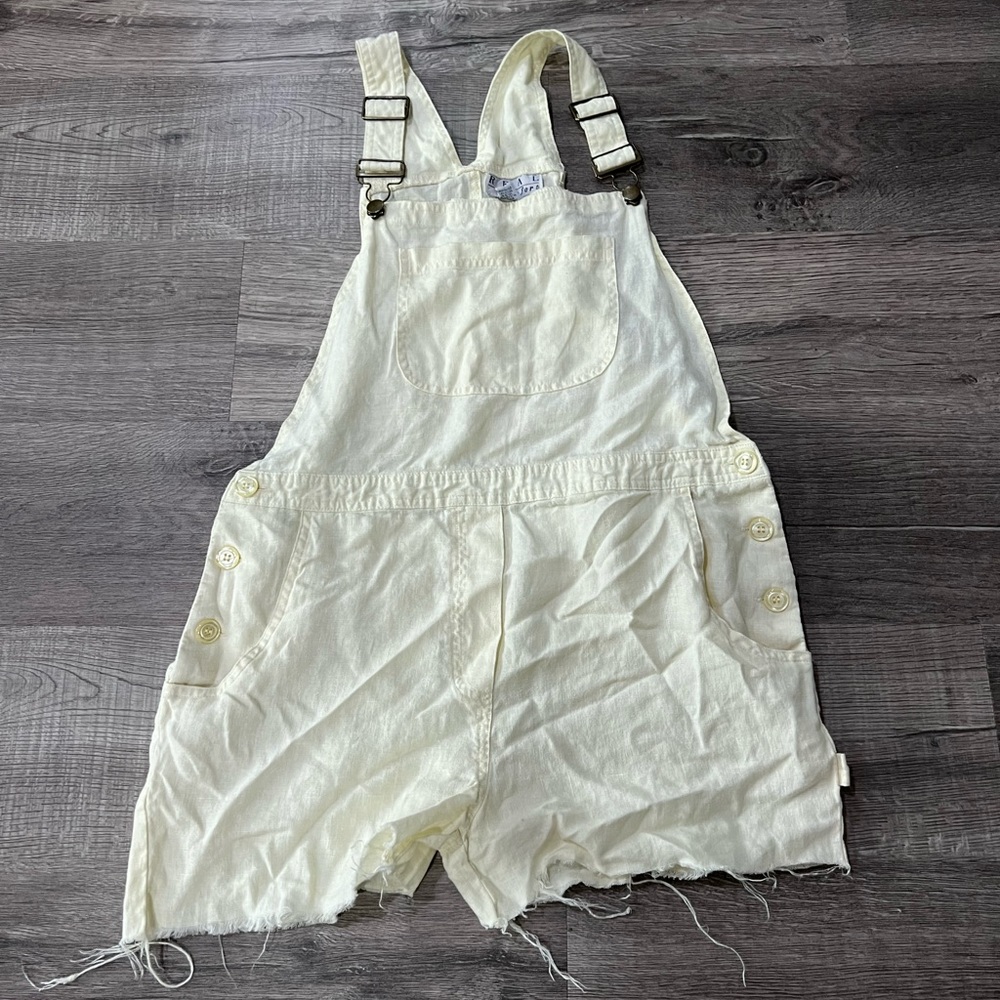 Vintage Linen Romper